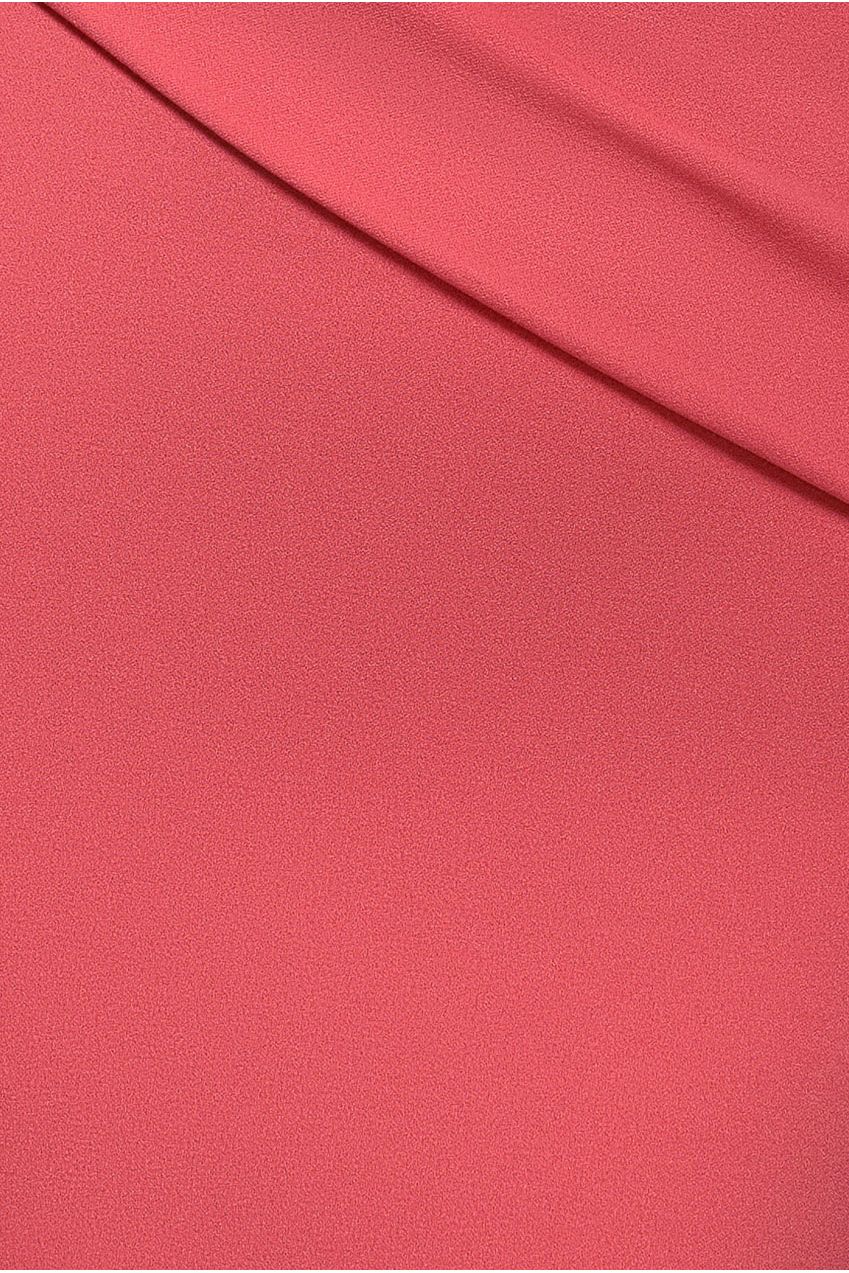 Bardot Pleated Maxi Dress - Coral DR1092