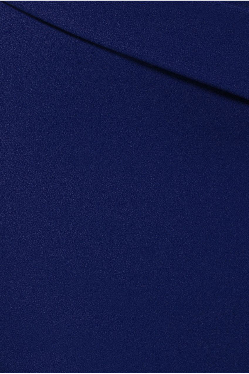 Bardot Pleated Maxi Dress - Navy Blue DR1092