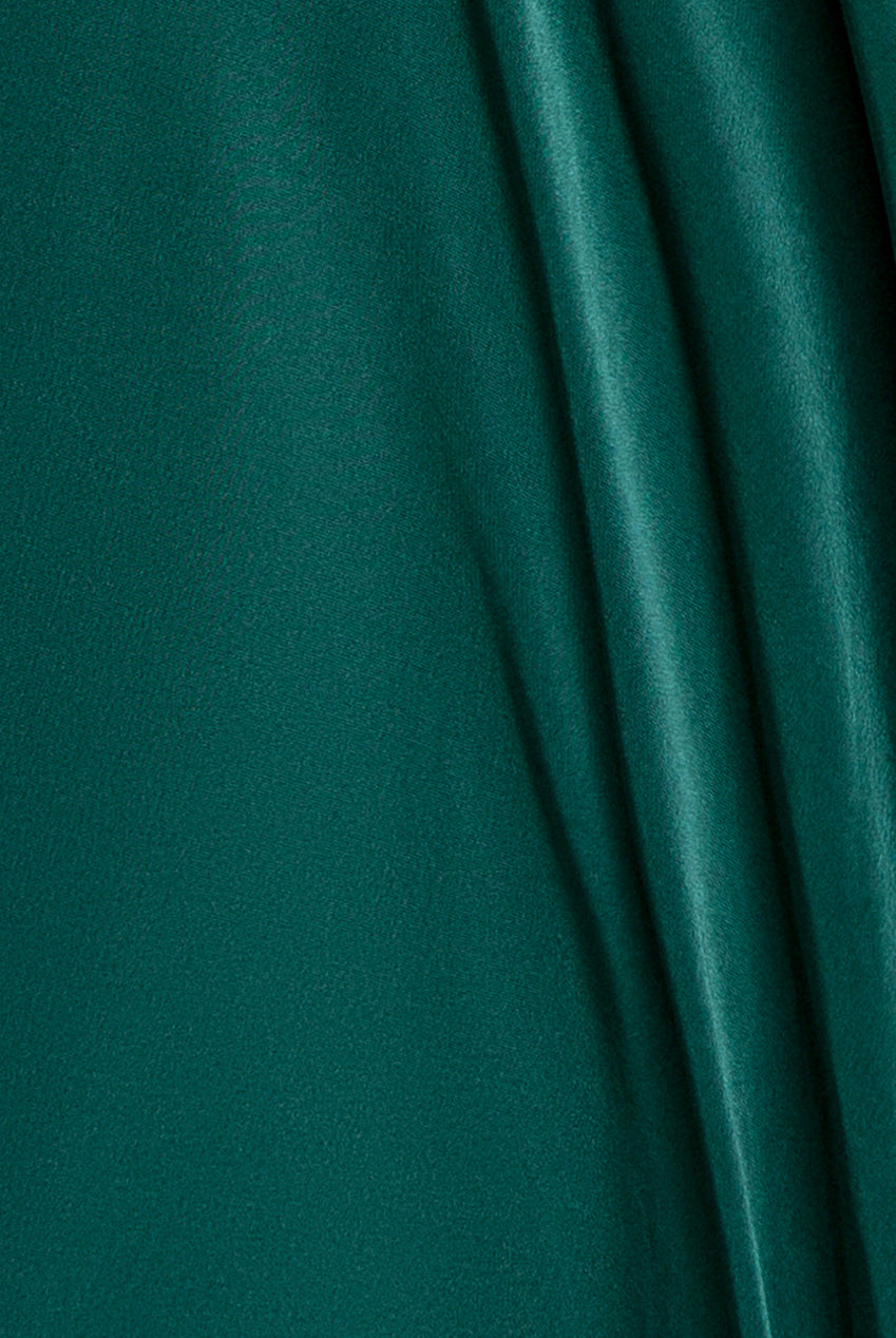 Soft Touch Multi Way Open Back Midi Dress - Emerald Green DR1314D