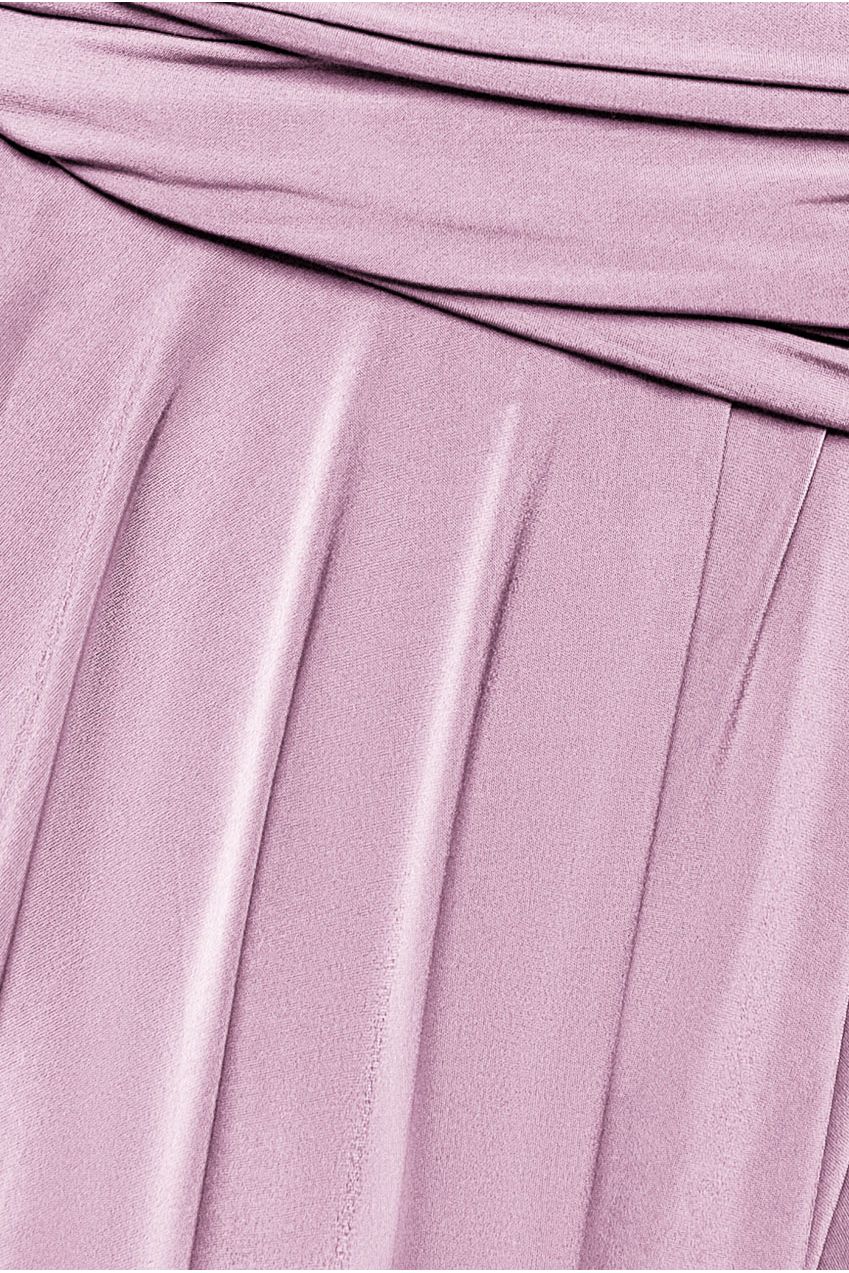 Soft Touch Multi Way Open Back Midi Dress - Dusty Pink DR1314D