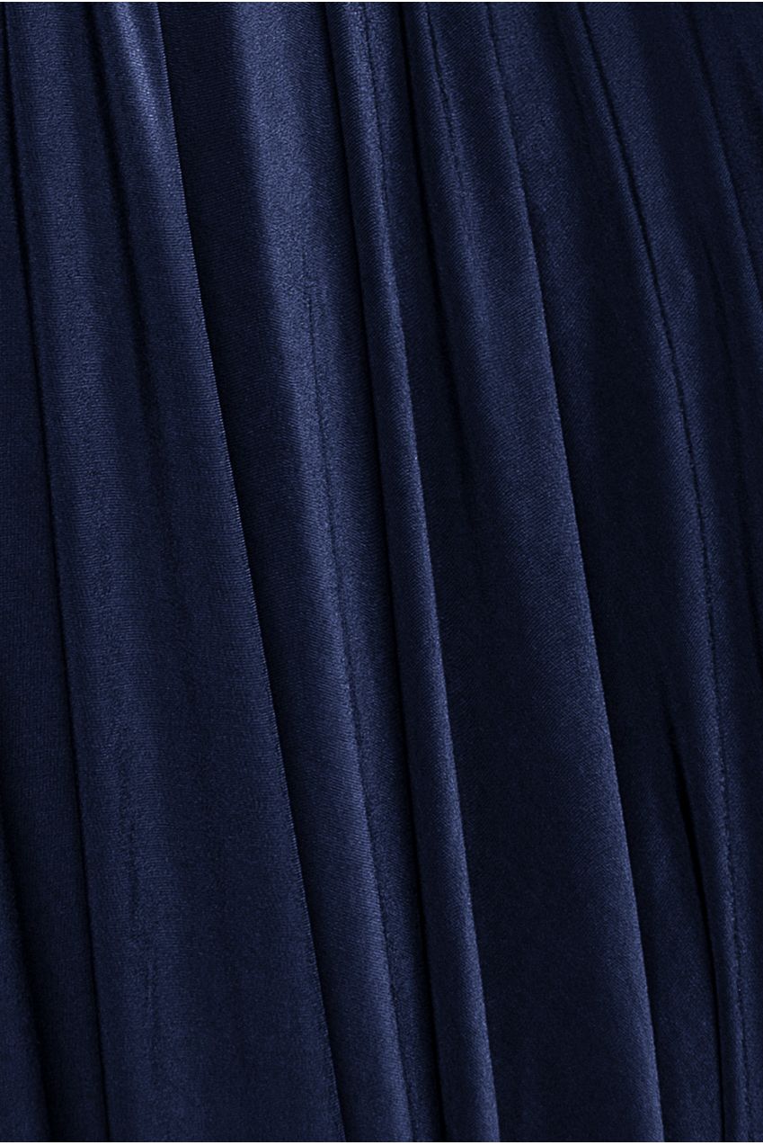 Soft Touch Multi Way Open Back Midi Dress - Navy Blue DR1314D