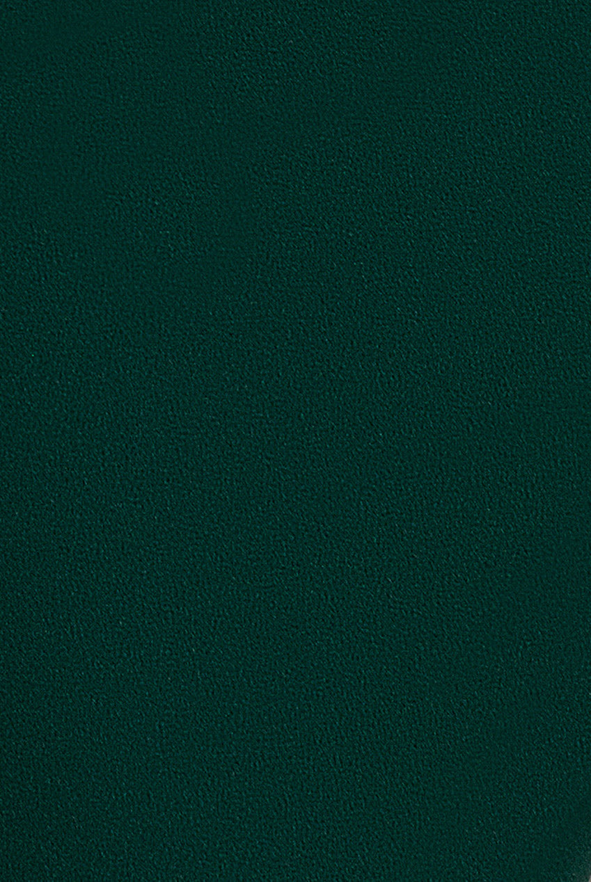 Peplum Halter Neck Maxi Dress With Diamante Buckle - Emerald Green DR2345