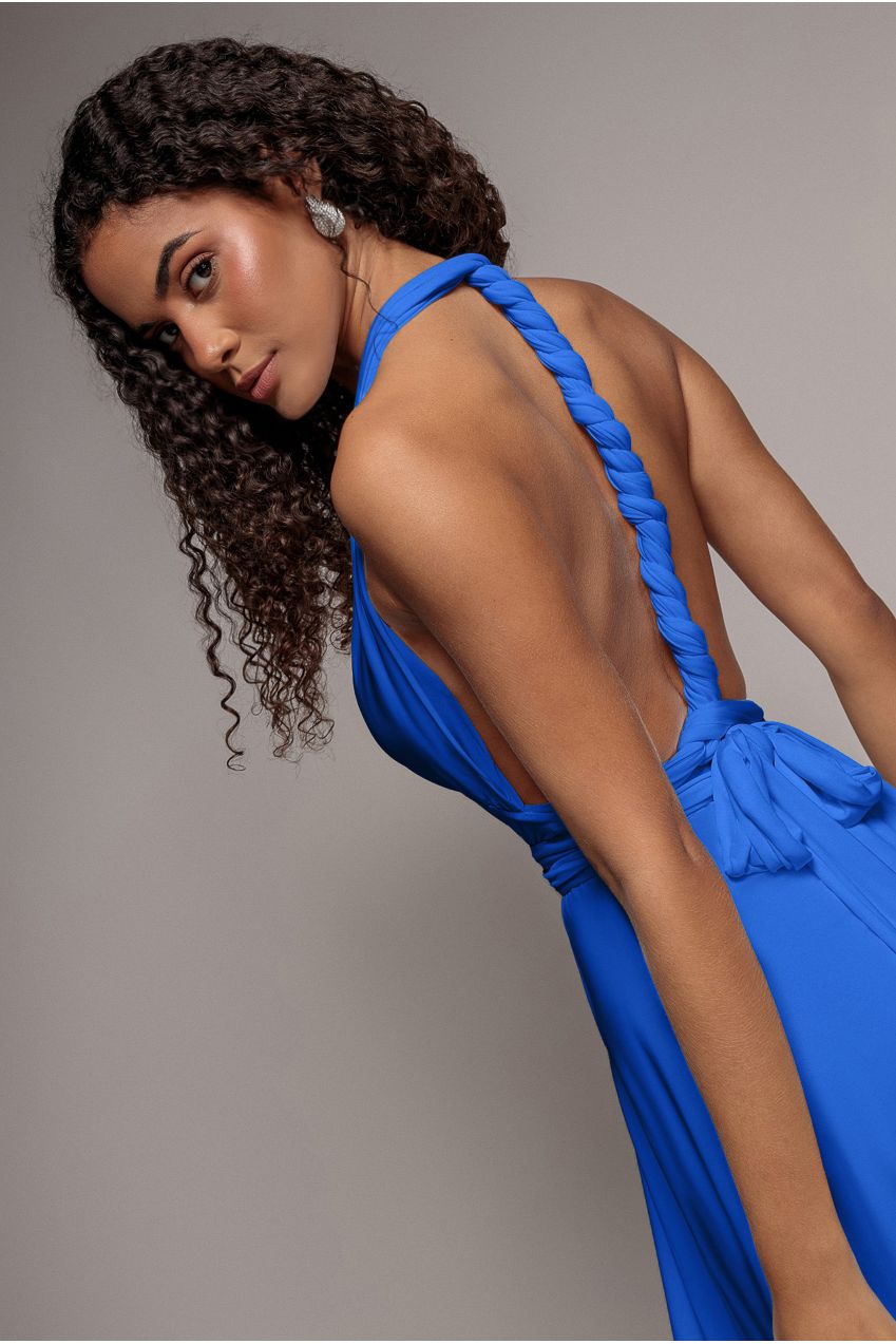 Multiway Mini Dress - Cobalt Blue DR2361C