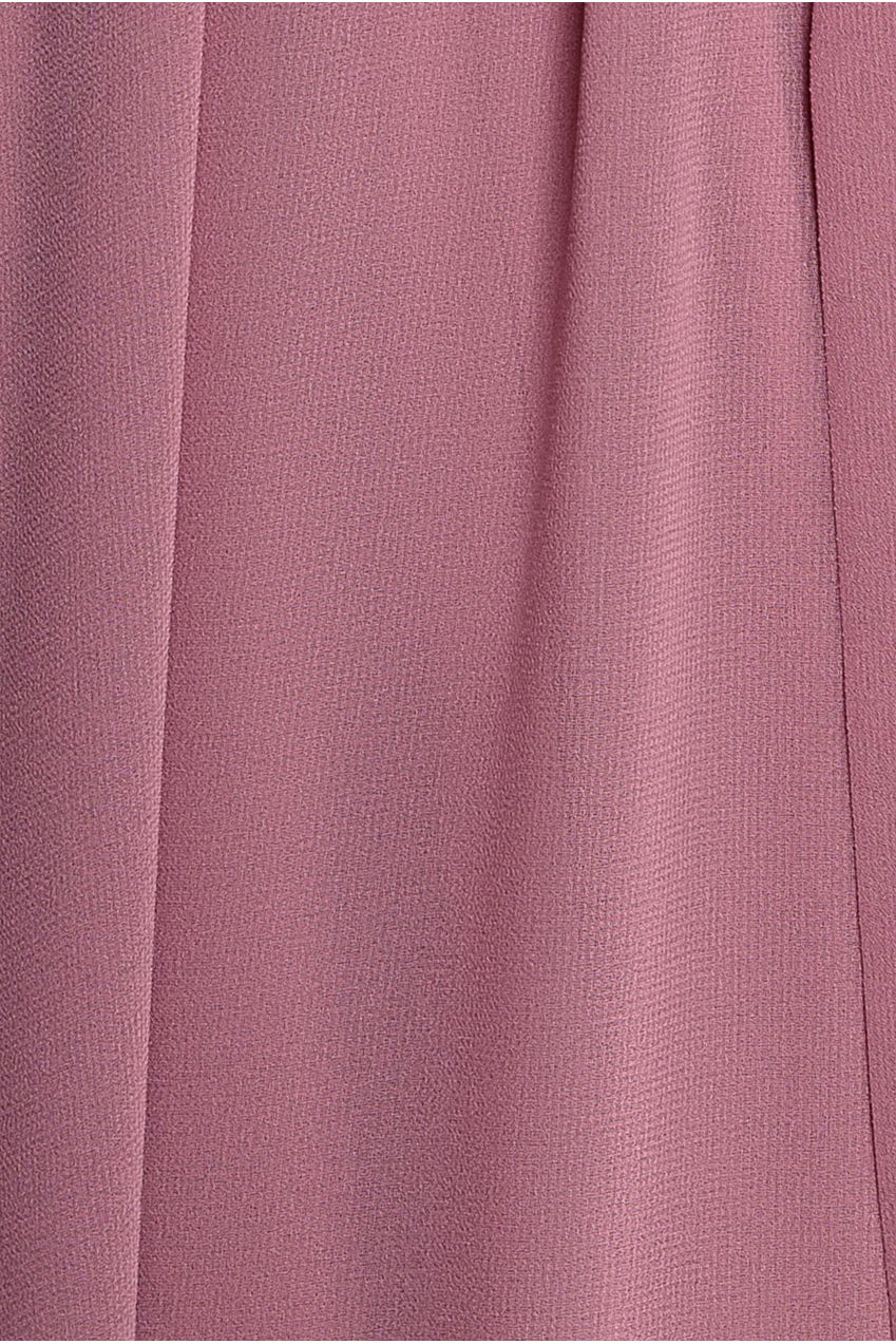 Sustainable Chiffon Flutter Sleeve Wrap Maxi Dress - Lavender DR2486BBS