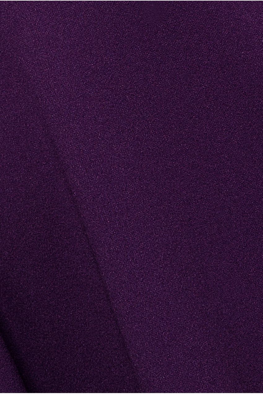 Bardot Scuba Crepe Skater Mini Dress - Purple DR2575A