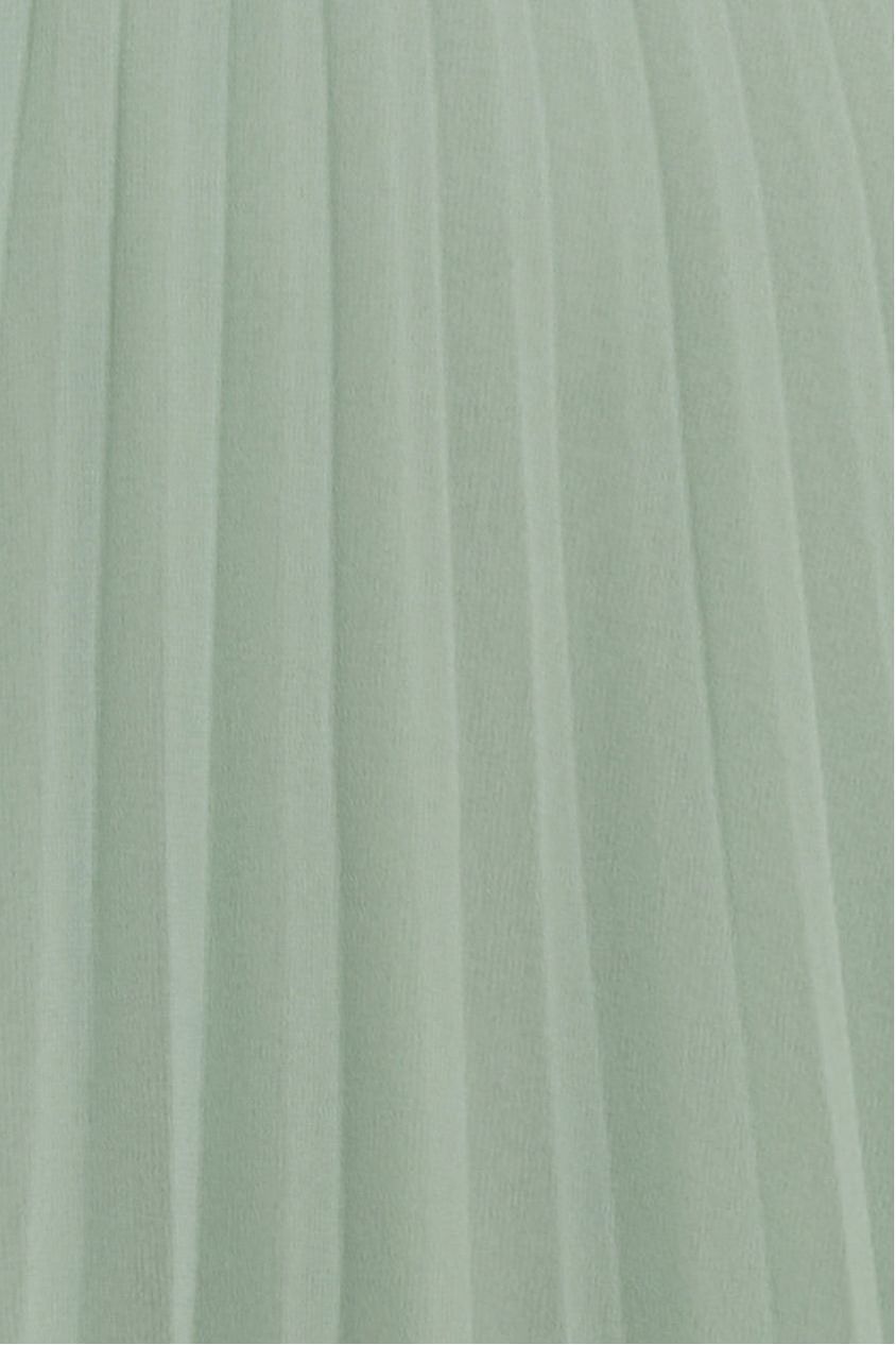 Balloon Sleeve Chiffon Maxi Dress - Sage Green DR3041QZ