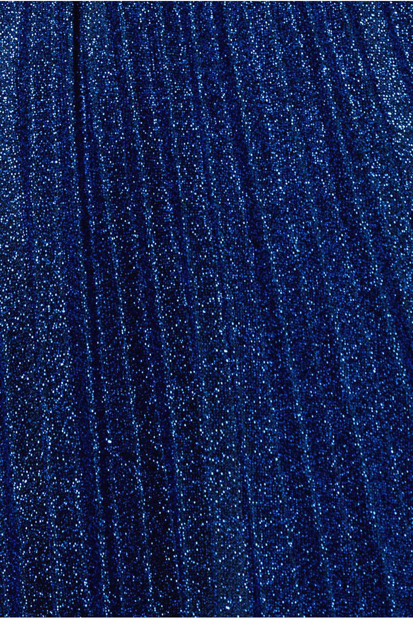 Bardot Pleated Skirt Maxi Dress - Royalblue DR3096A