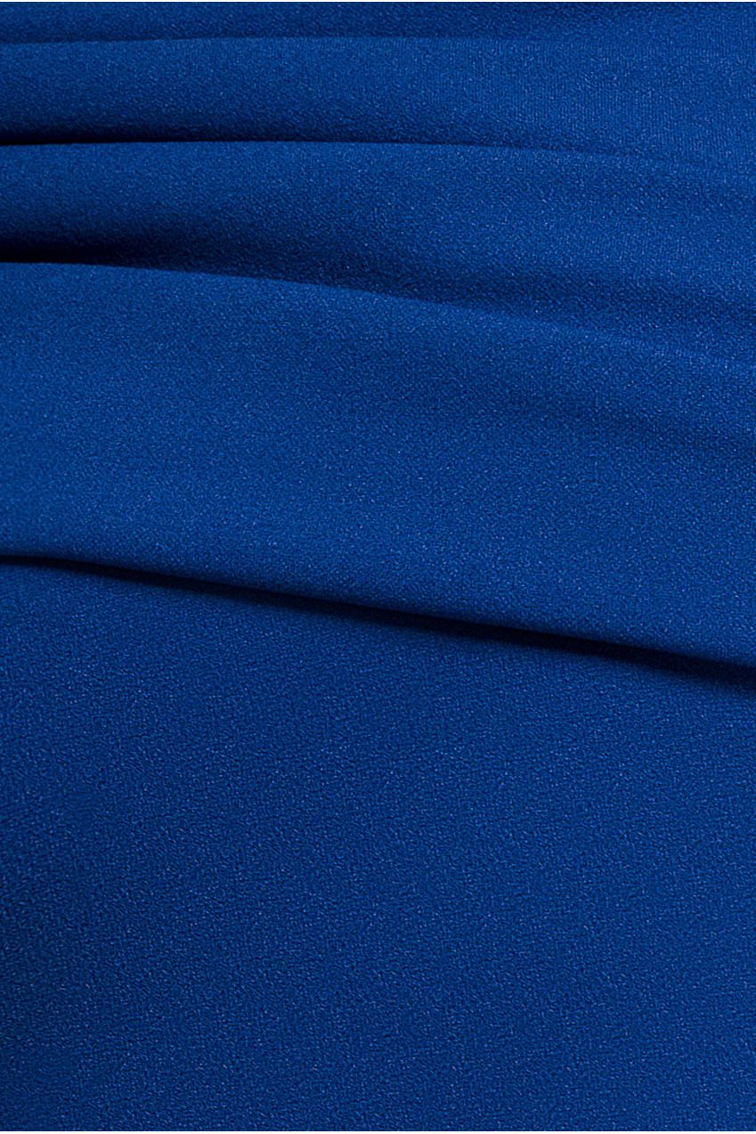 One Shoulder Evening Maxi Dress - Royal Blue DR3231