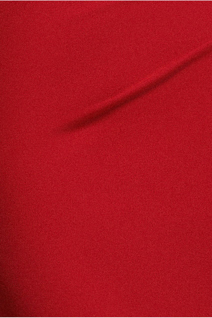 Off The Shoulder Draped Sleeve Maxi Dress - Red DR3259