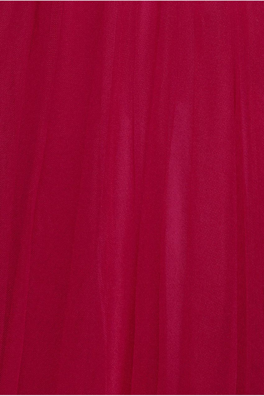 Off The Shoulder Princess Maxi Dress - Hot Pink DR3322A