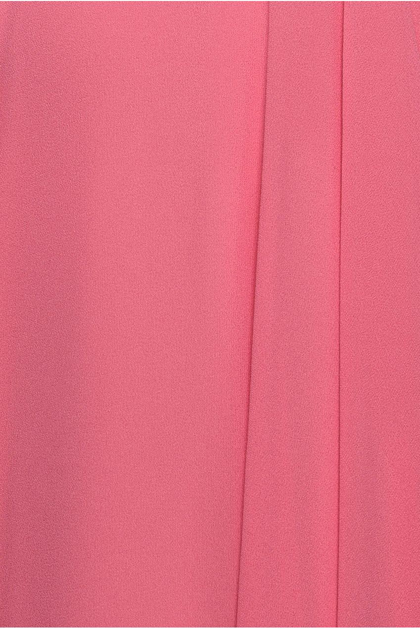 Cowl Neck A-Line Chiffon Maxi Dress - Coral DR3335A