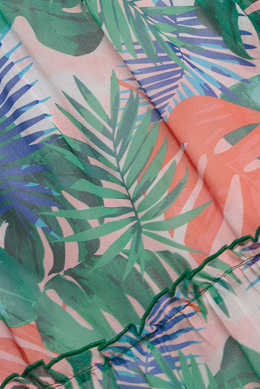 Boobtube Printed Maxi - Jungle Print DR3568