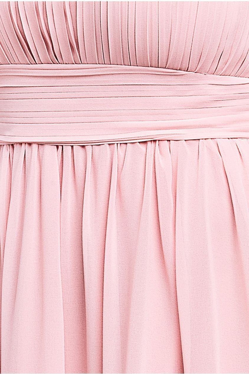 Bridesmaids Chiffon Maxi Dress - Blush DR3777