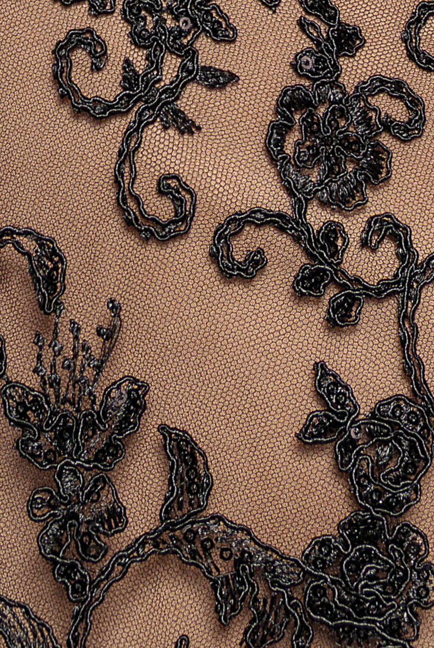 Lace Multiway Midi With Flared Skirt - Black DR4003