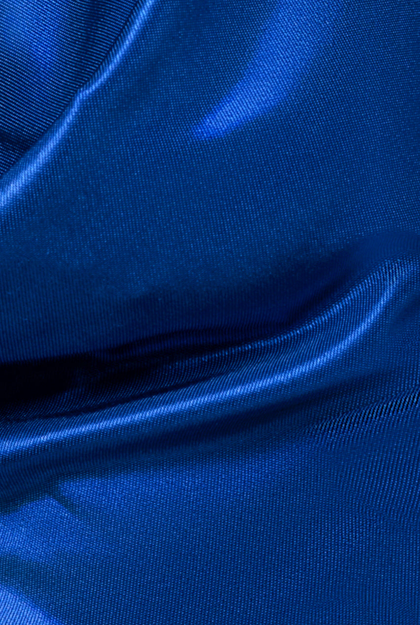 Halter Cowl Neck Back Maxi Dress - Royal Blue DR4387