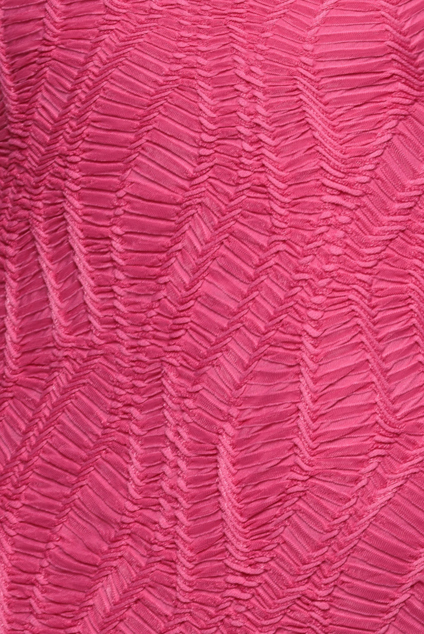 Front Knot Twist Maxi Dress - Magenta DR4418