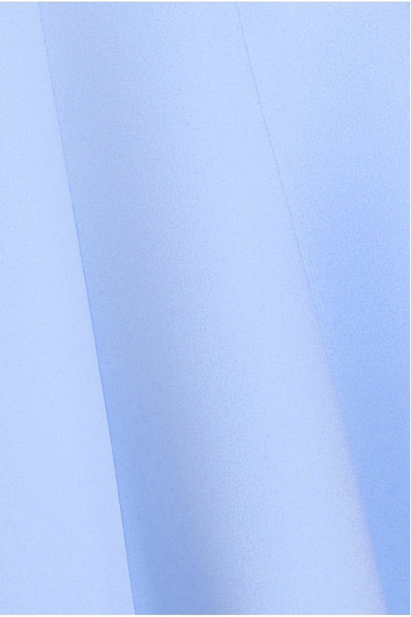 Cap Sleeve Plunging V-Neckline Skater Mini Dress - Light Blue DR4539