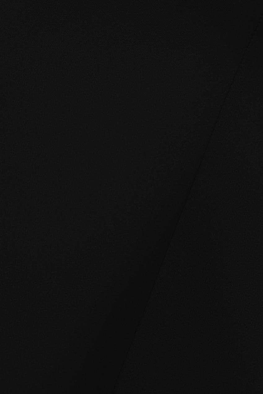 Diamante Embellished Neck A-Line Mini Dress - Black DR4598