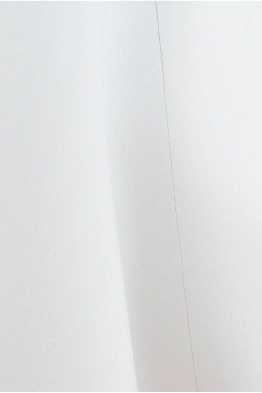 Sparkle Chiffon Cowl Bardot Skater Mini Dress - Cream DR4709