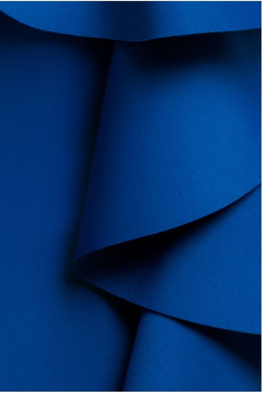 Boobtube Peplum Waterfall Frill Maxi Dress - Royal Blue DR4738