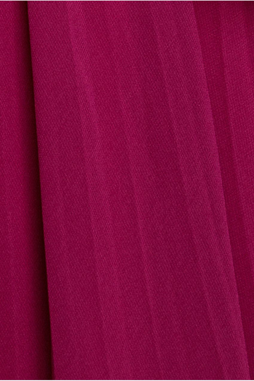 Sleeveless Pleated Chiffon Multiway Scarf Maxi Dress - Magenta DR4829
