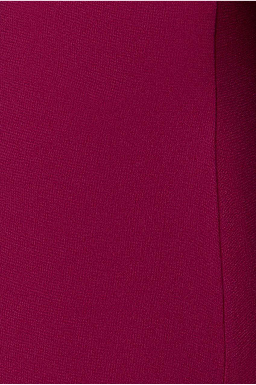 Cross Front Scarf Back Chiffon Mermaid Maxi Dress - Magenta DR4831