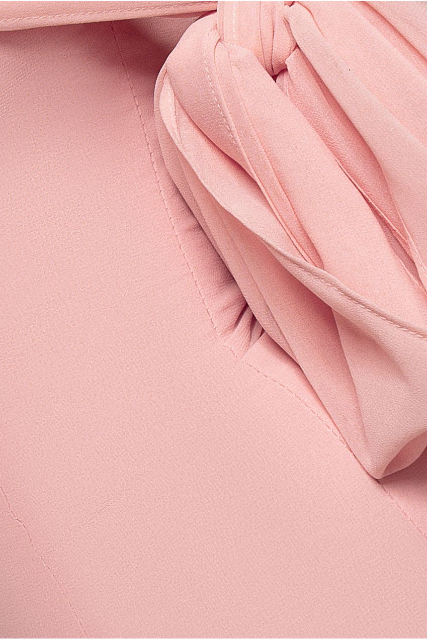 Multiway Cape Chiffon Sweetheart Maxi Dress - Blush Pink DR4848