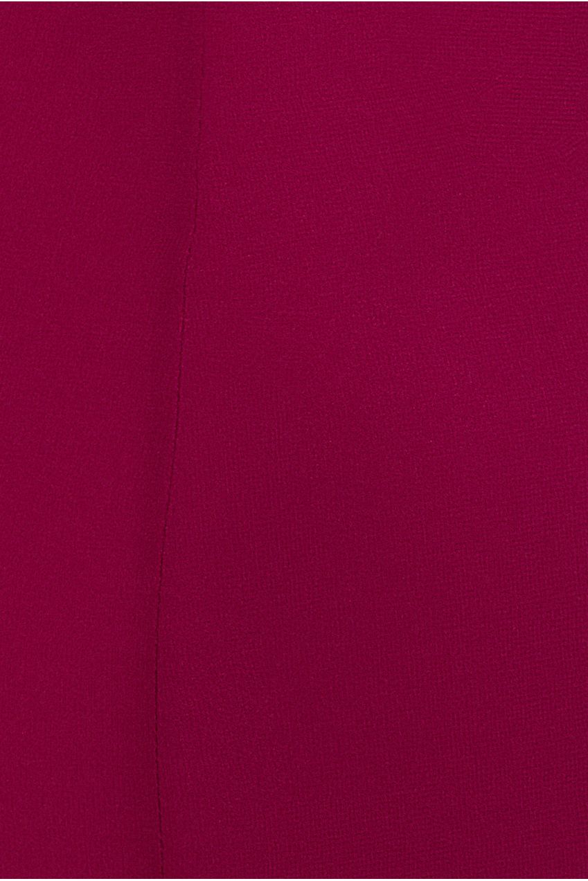 Multiway Cape Chiffon Sweetheart Maxi Dress - Magenta DR4848
