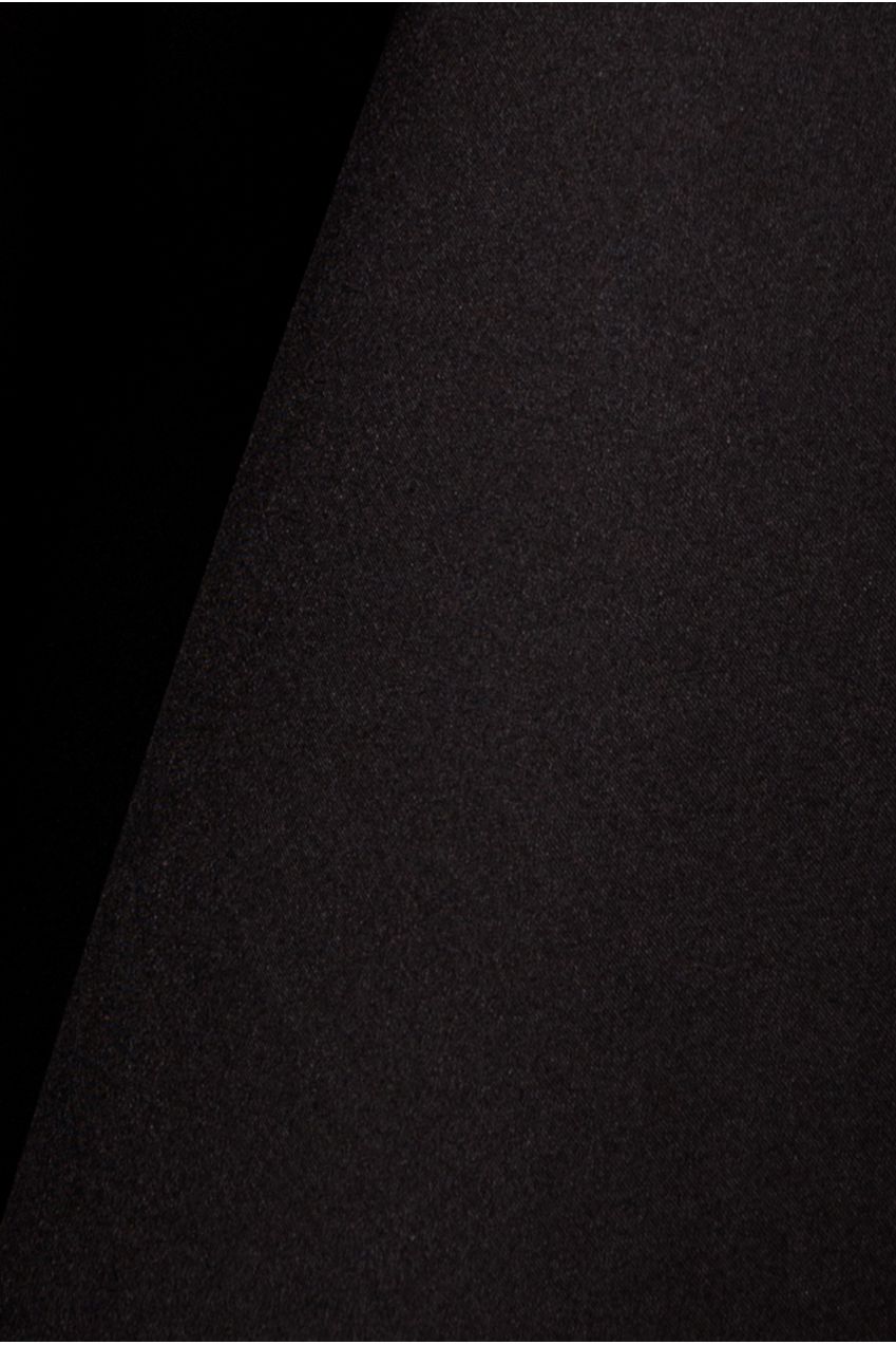 Scuba Off The Shoulder Velvet Bow Skater Midi Dress - Black DR4935