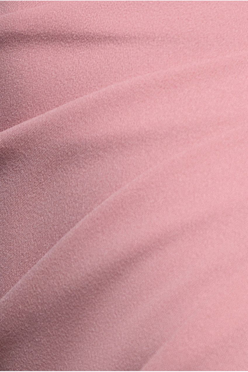 Satin Bow Bardot Sheath Maxi Dress - Blush Pink DR4999