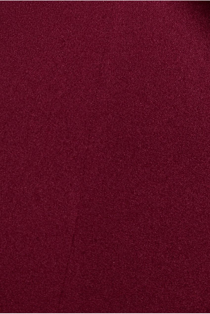 Multiway Bow Soft Satin Sweetheart Maxi Dress - Burgundy DR5078