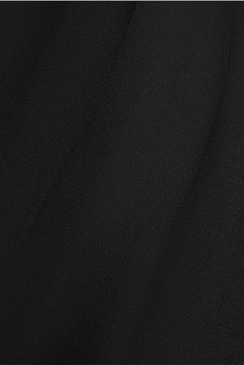 Corset Fit And Flare Halter Neck Skater Mini Dress - Black DR5107
