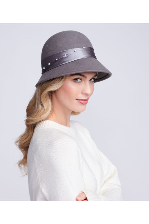 Estelle Hat - Grey by Pia Rossini