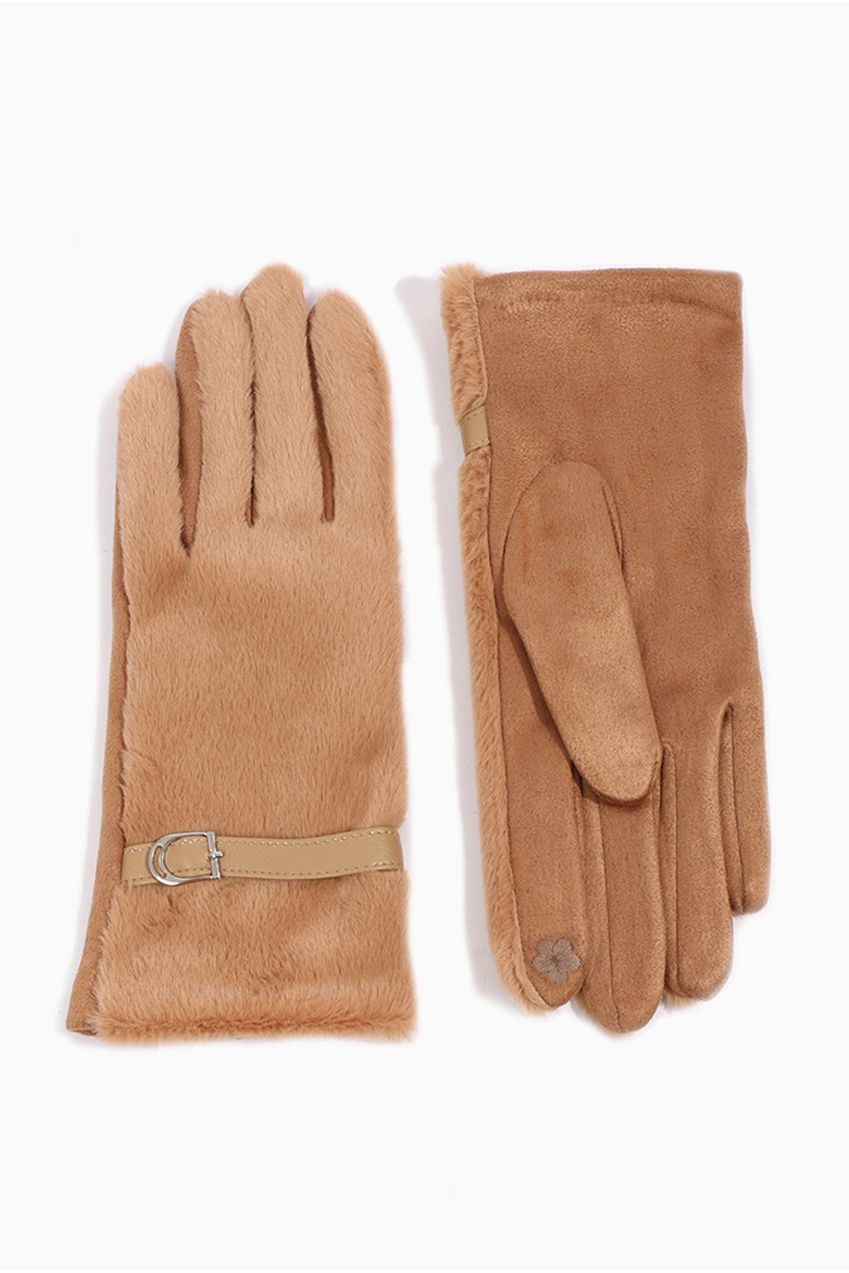 Evie Glove - Camel EVI001-BRO012
