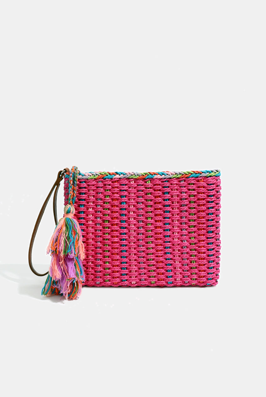 Fifi Clutch Bag- Hot Pink FIF020-PIN008