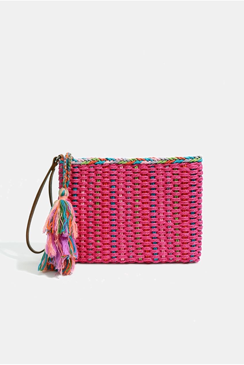 Fifi Clutch Bag- Hot Pink FIF020-PIN008