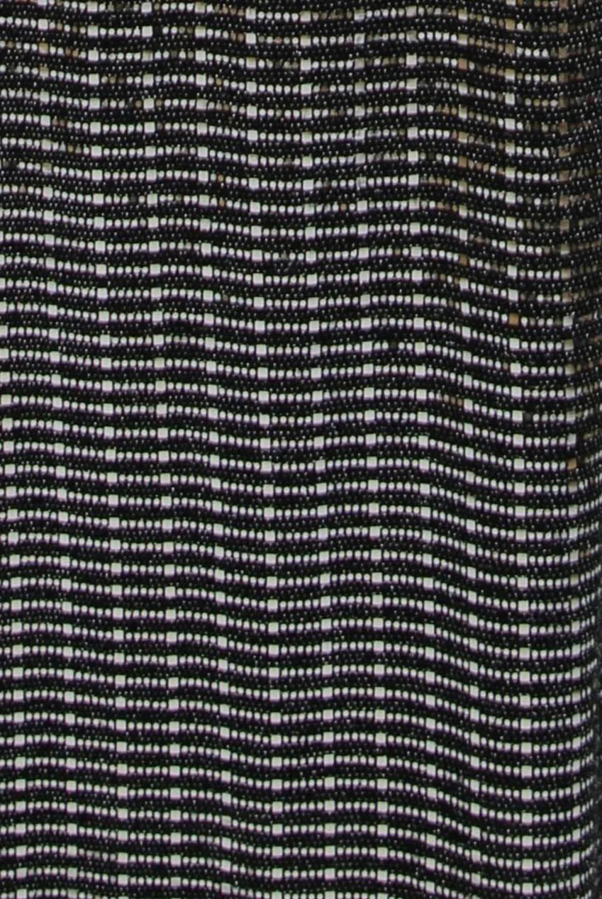 Metallic Sequin Full-Length Silhouette Fit Maxi Dress AV-IMD2607BLK