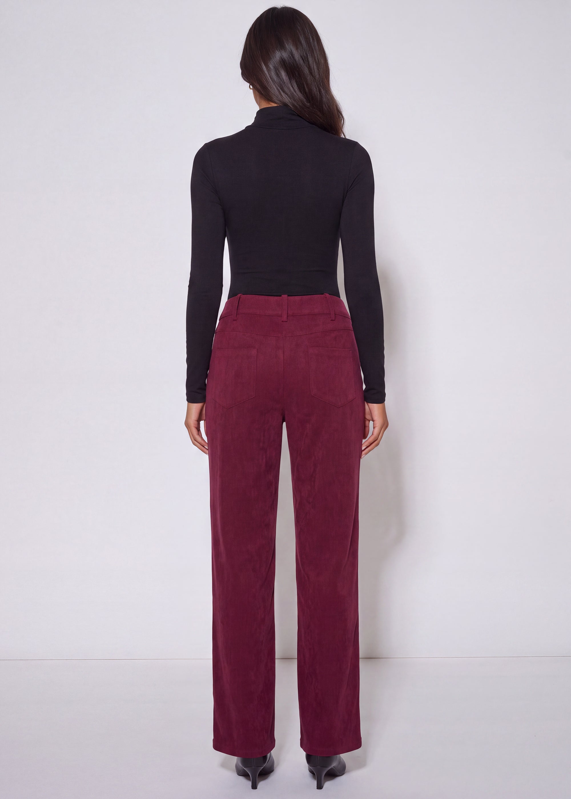 Mulberry Cord Straight Leg Trousers GL2327