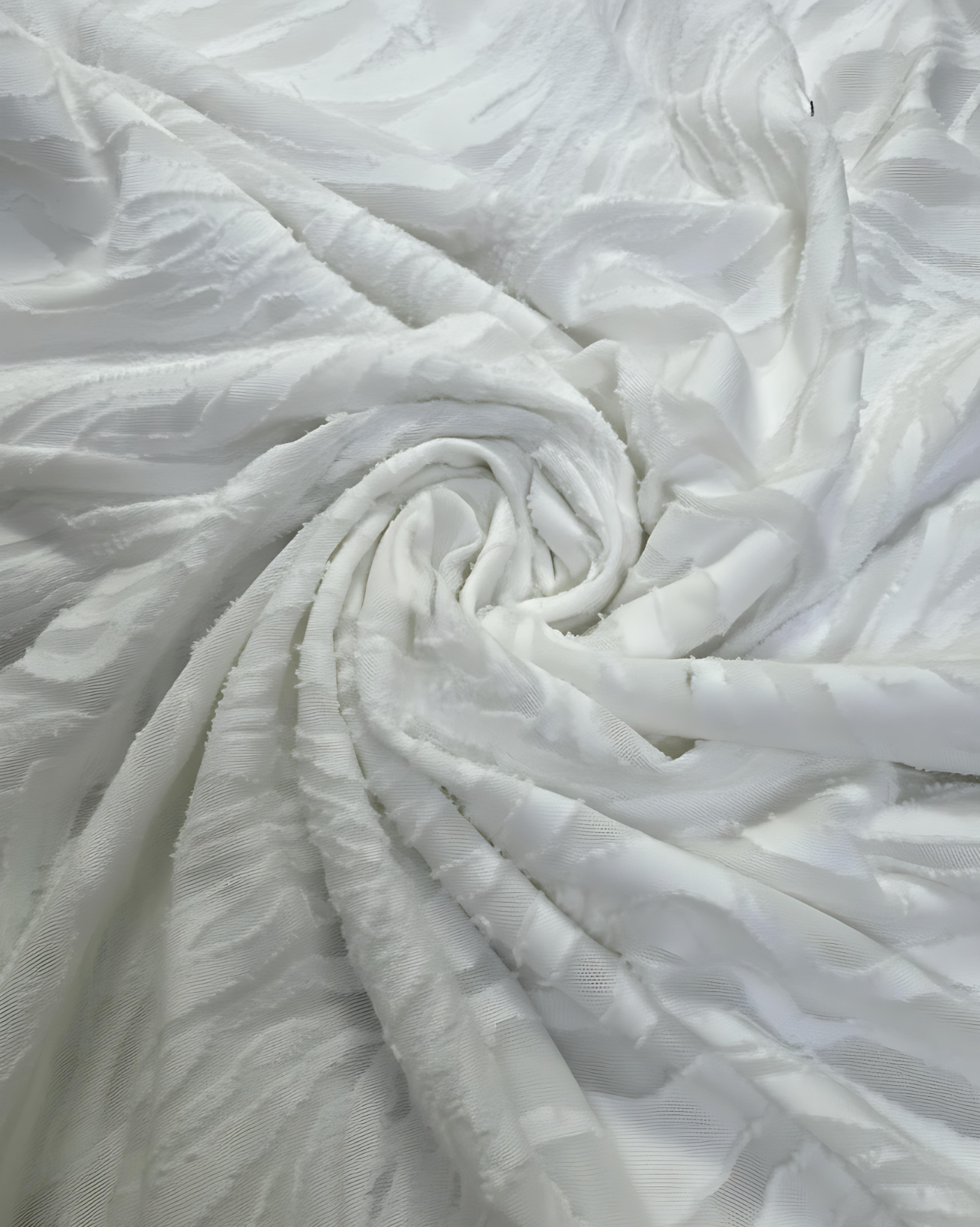 White Mermaid Ruched Waist Sleeveless Flared Hem Midi Dress AV-IMD2257