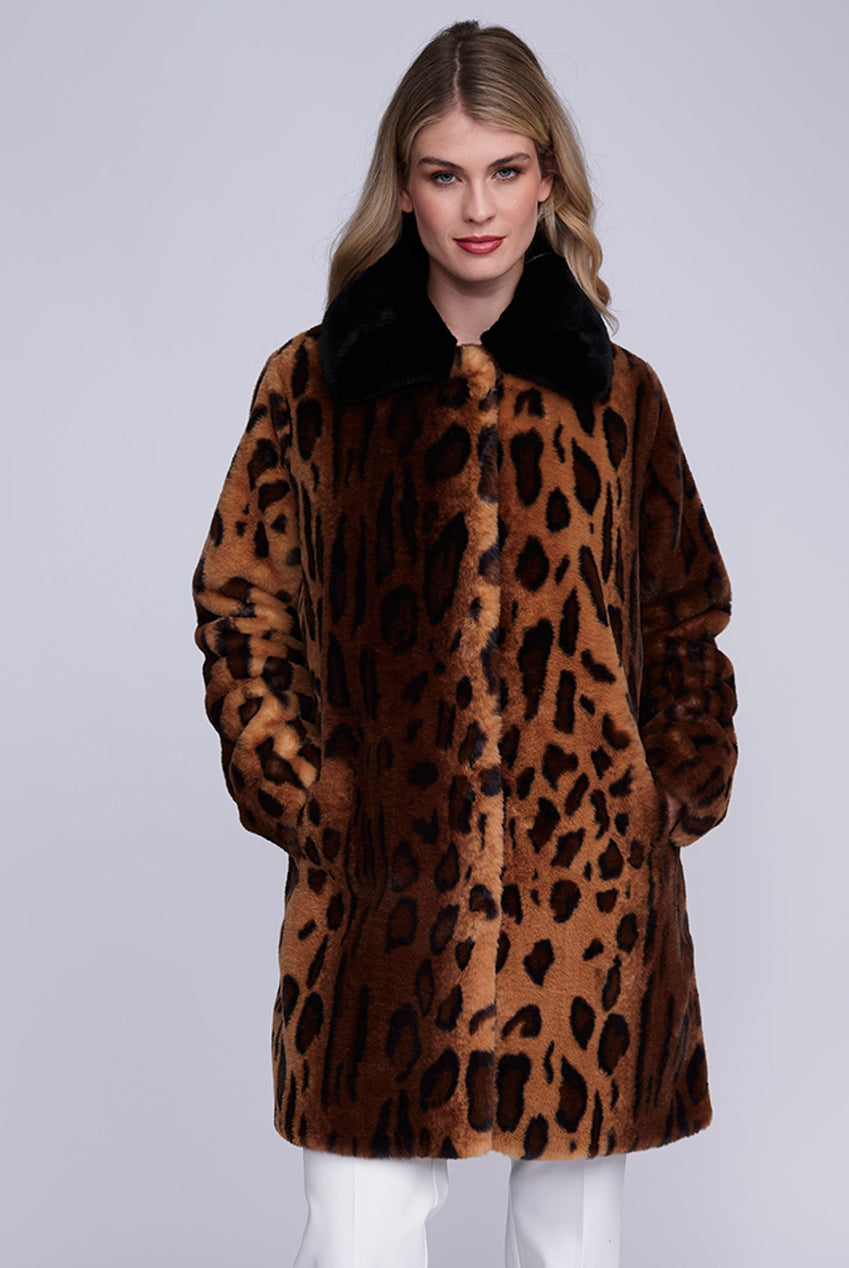 Gigi Coat-  Leopard GIG002-ANI005