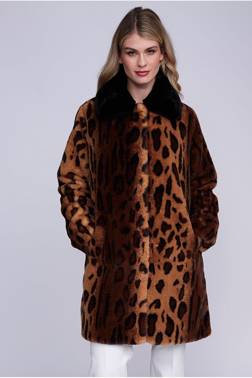 Gigi Coat- Leopard GIG002-ANI005