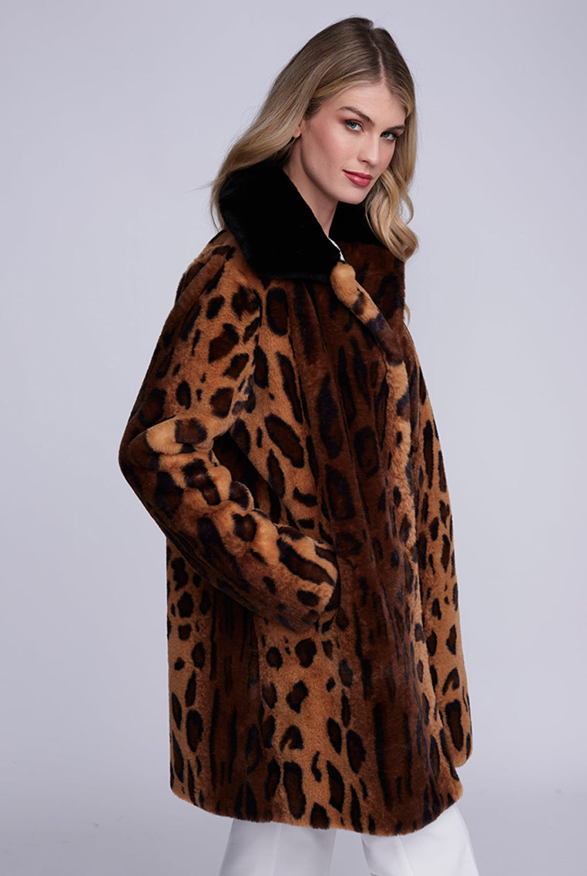 Gigi Coat-  Leopard GIG002-ANI005