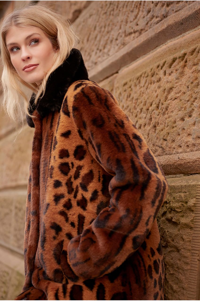 Gigi Coat- Leopard GIG002-ANI005