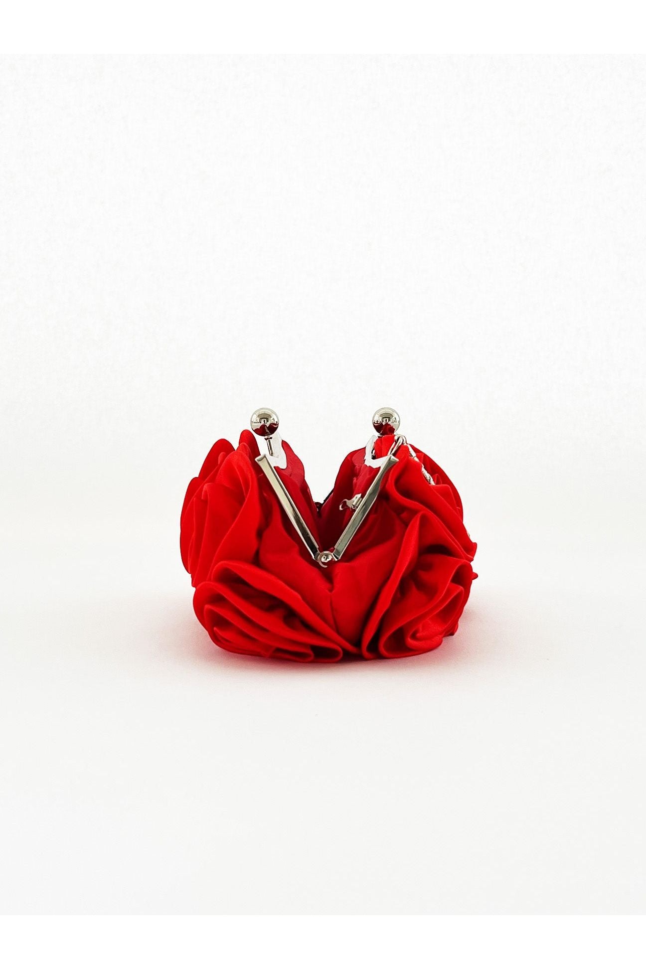 3D Rose Clutch Bag In Red HB331504