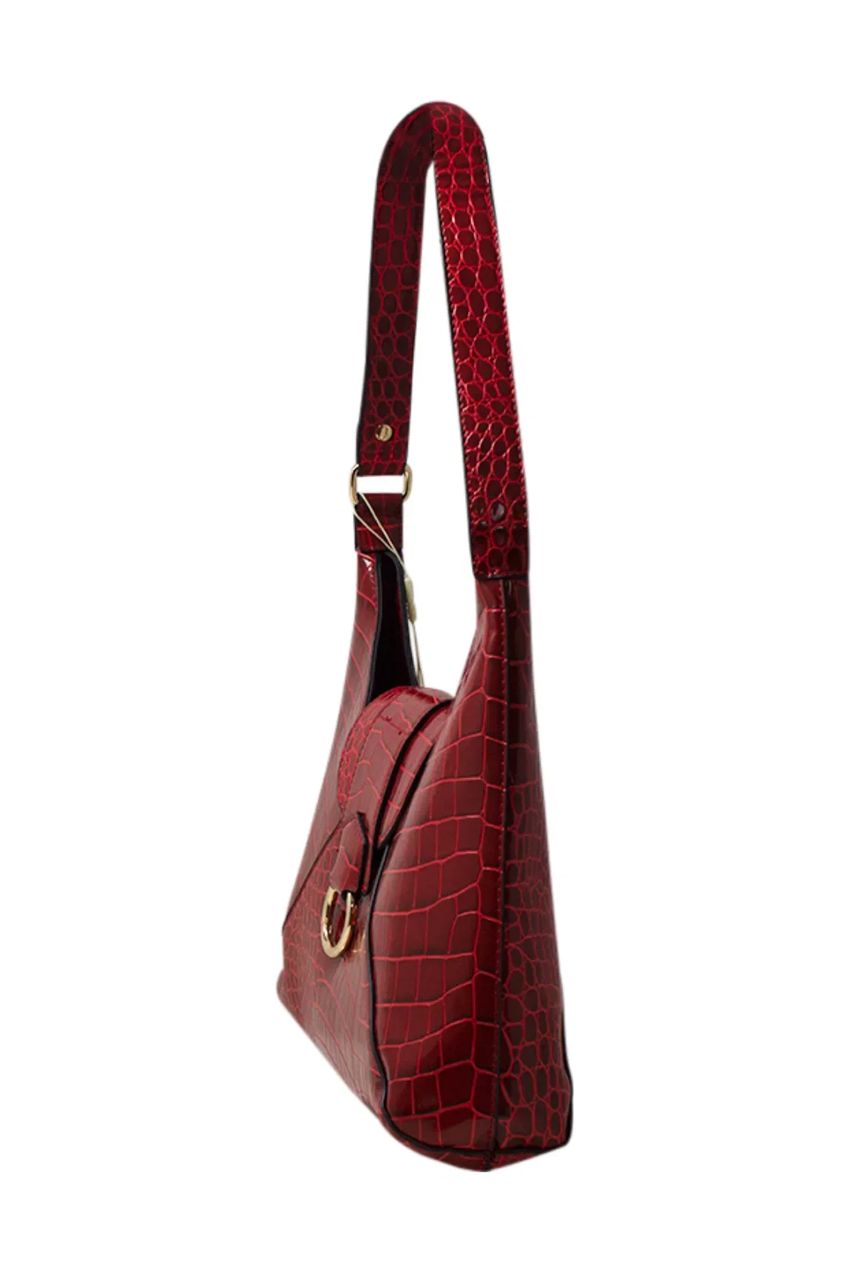 Envelope Hobo Bag In Red HB340404