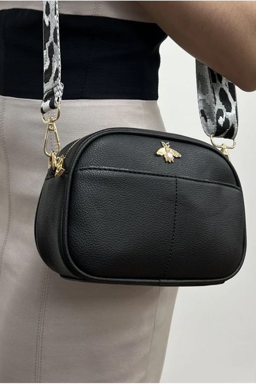 Bee Embellished Cross Body Bag HB340902
