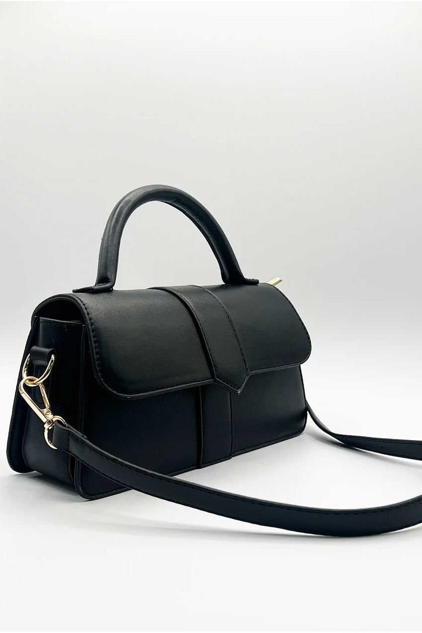 Small Crossbody Hard Top Handle Bag HB350502