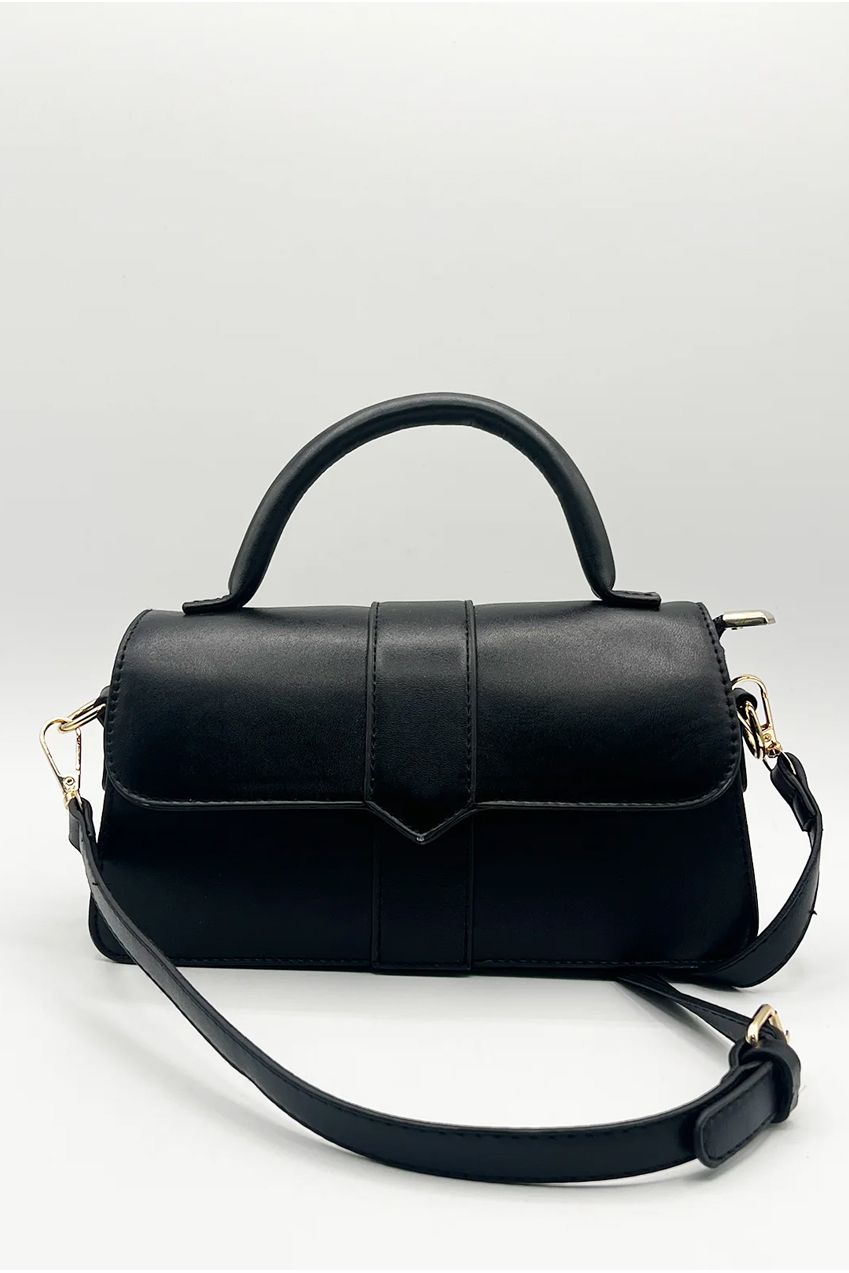 Small Crossbody Hard Top Handle Bag HB350502