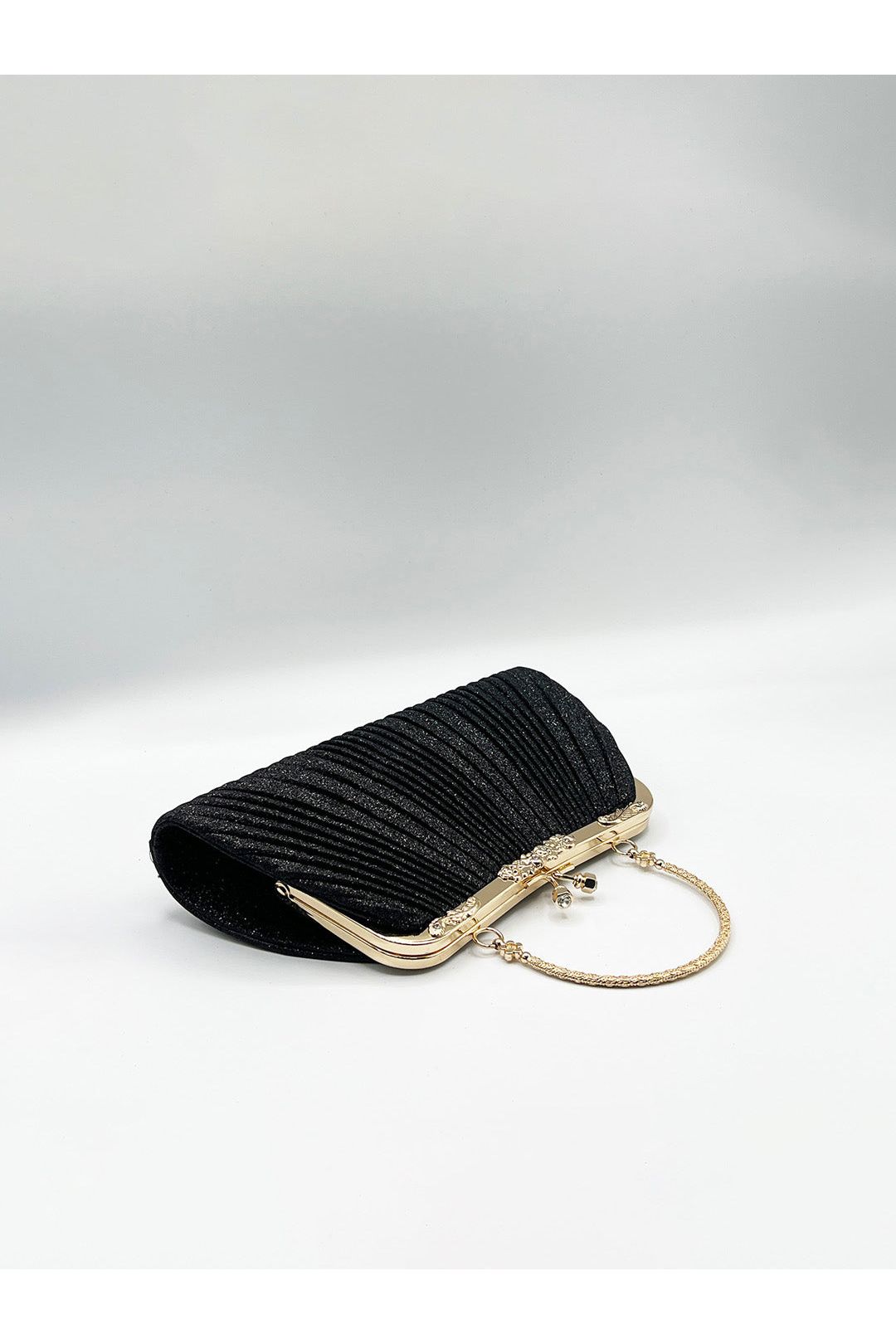 Glitter Metallic Fibre Clutch Bag HB360002