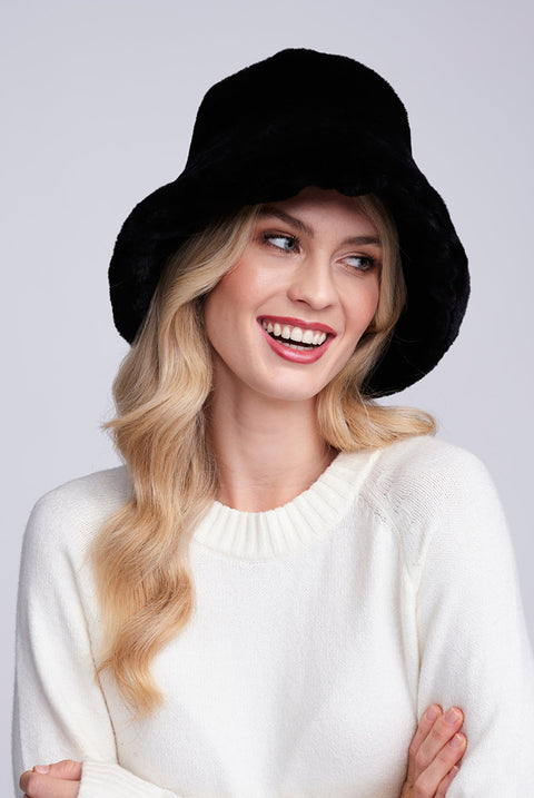 Hepburn Hat - Black by Pia Rossini